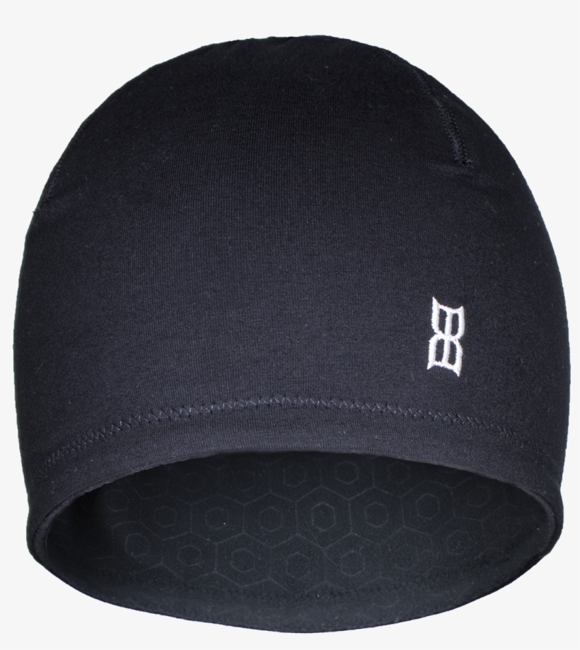 Hexed Jersey Beanie In Black Color, transparent png download