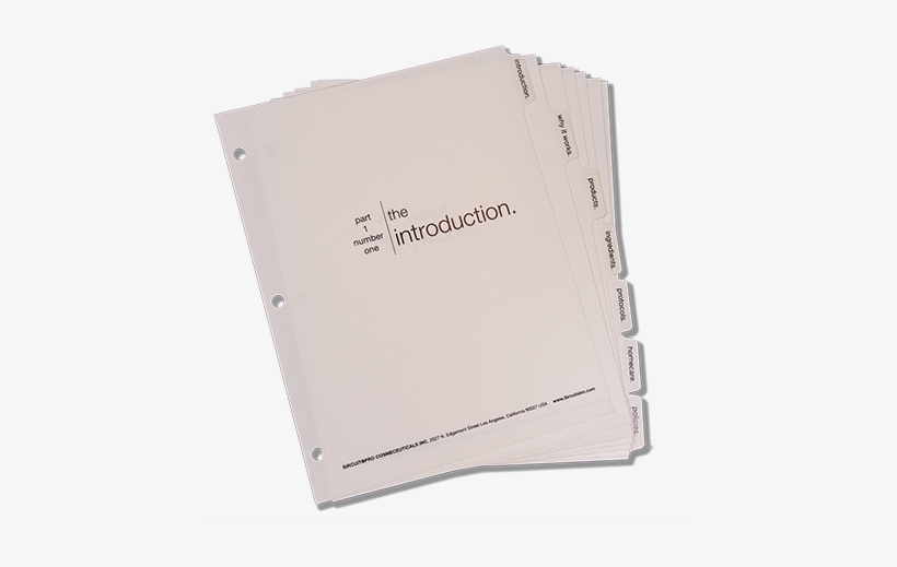 Index Tab Dividers Custom Index Dividers For Ring Binders - Book, transparent png download