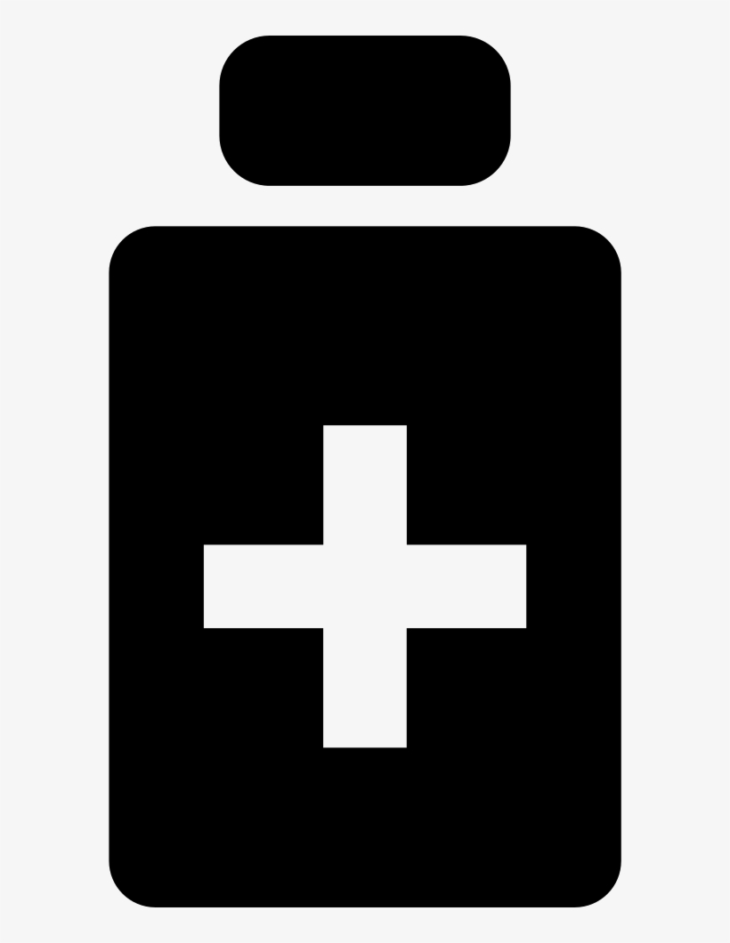Medicine Bottle - - Plano De Saude Icon, transparent png download