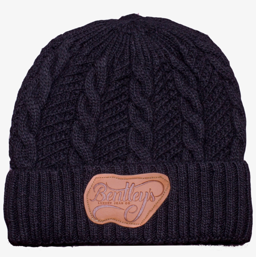 Image Of Black Beanie - Beanie, transparent png download