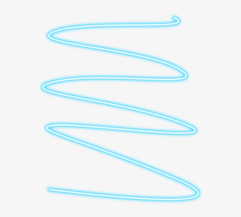 Svg Black And White Neon Png For Free Download On - Blue, transparent png download