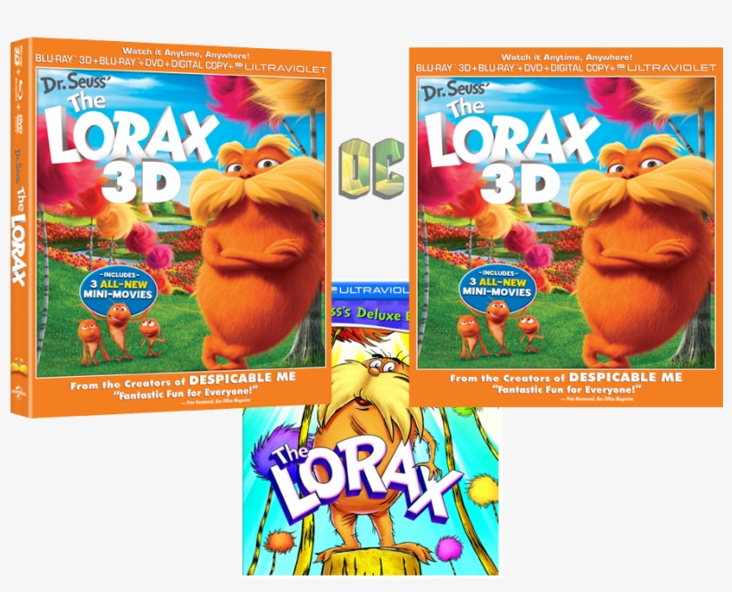 Image Quality - High - Dr. Seuss' S The Lorax (deluxe Edition) (region 1 Import, transparent png download
