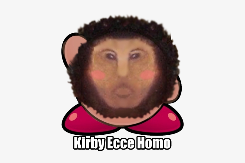 Kirby Ecce Homo Ecce Homo Hair Face Facial Hair Beard - Hecce Homo Menes, transparent png download