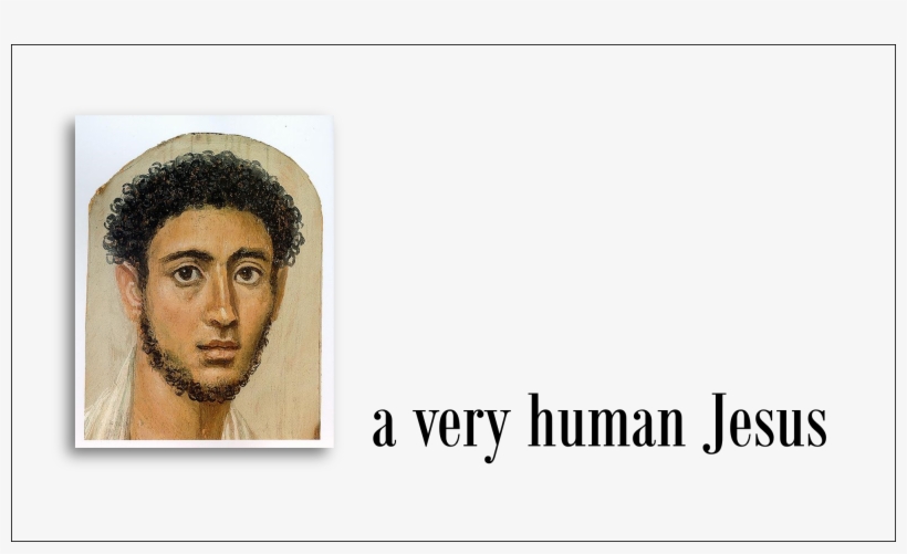 A Very Human Jesus, 2 April - Ancient Egyptian Portraits, transparent png download