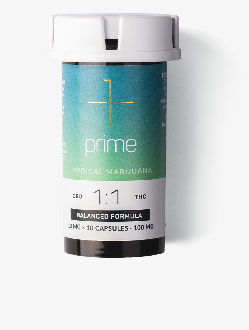 Capsules Bottle 01 - Medical Cannabis, transparent png download