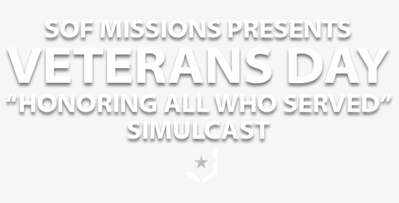 Veterans Day Simulcast - Poster, transparent png download