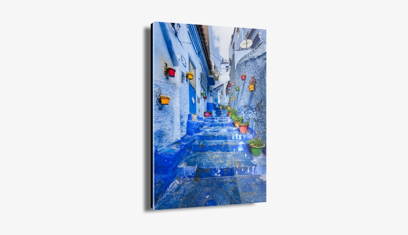 The Blue Medina - Painting, transparent png download