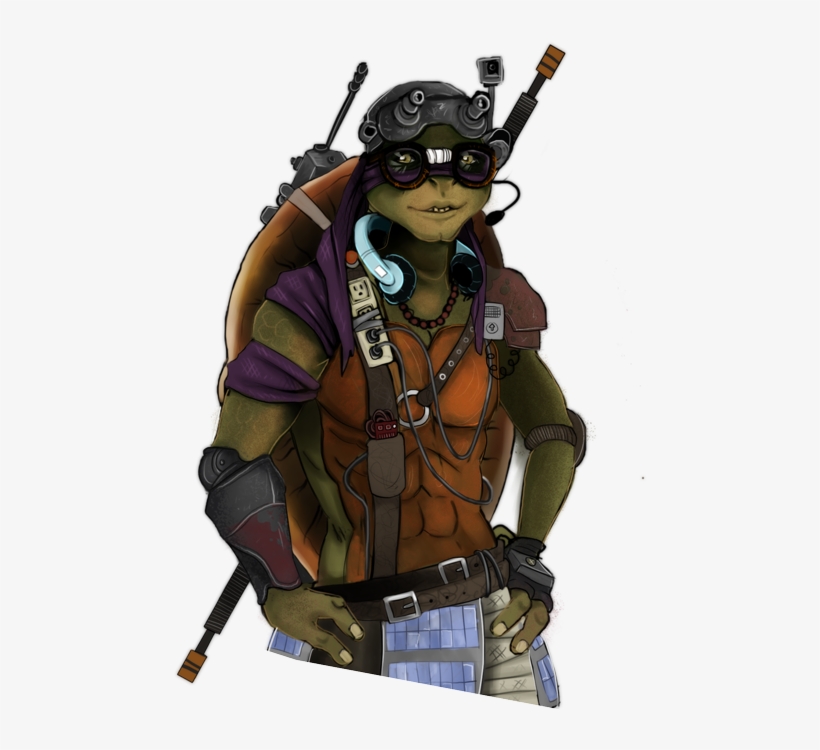 Tmnt Donnie By Arllo On Deviantart - Teenage Mutant Ninja Turtles Movie Devlant, transparent png download