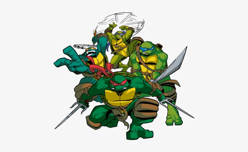 Not The Dippy 2012 Version - Tmnt 2012 Meet 2003, transparent png download
