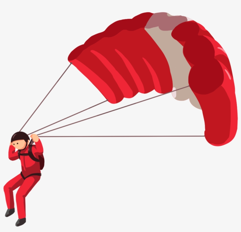 Parachute Transparent Image - Parachute Png, transparent png download