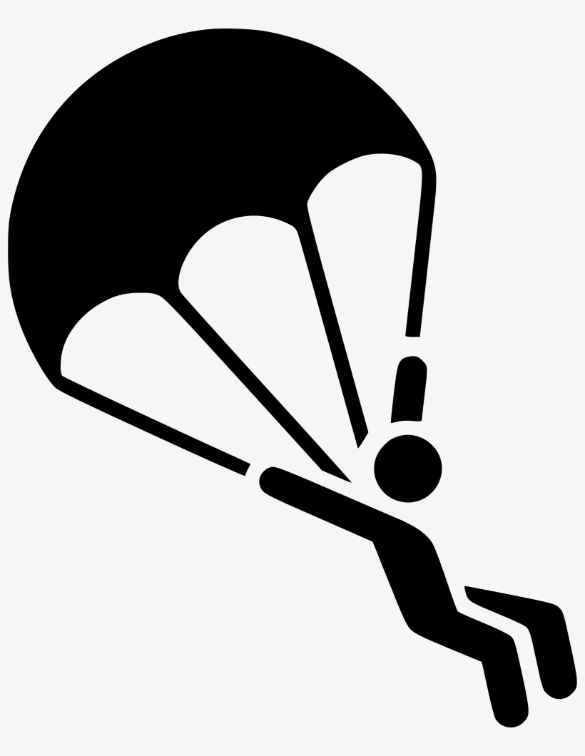 Parachute Comments - Parachute Svg, transparent png download