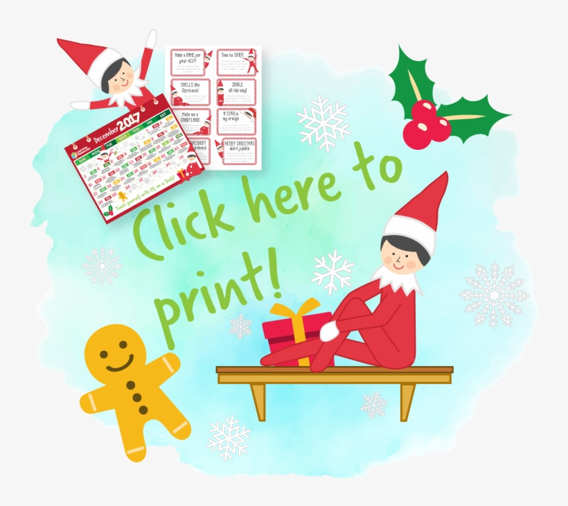 Teach Yourself With Elf On The Shelf - Elf, transparent png download