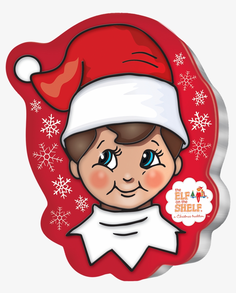Elf On The Shelf Tin With Sugar Cookie - Elf On The Shelf Cookie, transparent png download