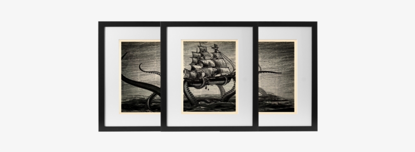 The Kraken - Custom Beautiful Modern Art Abstract Painting Octopus, transparent png download