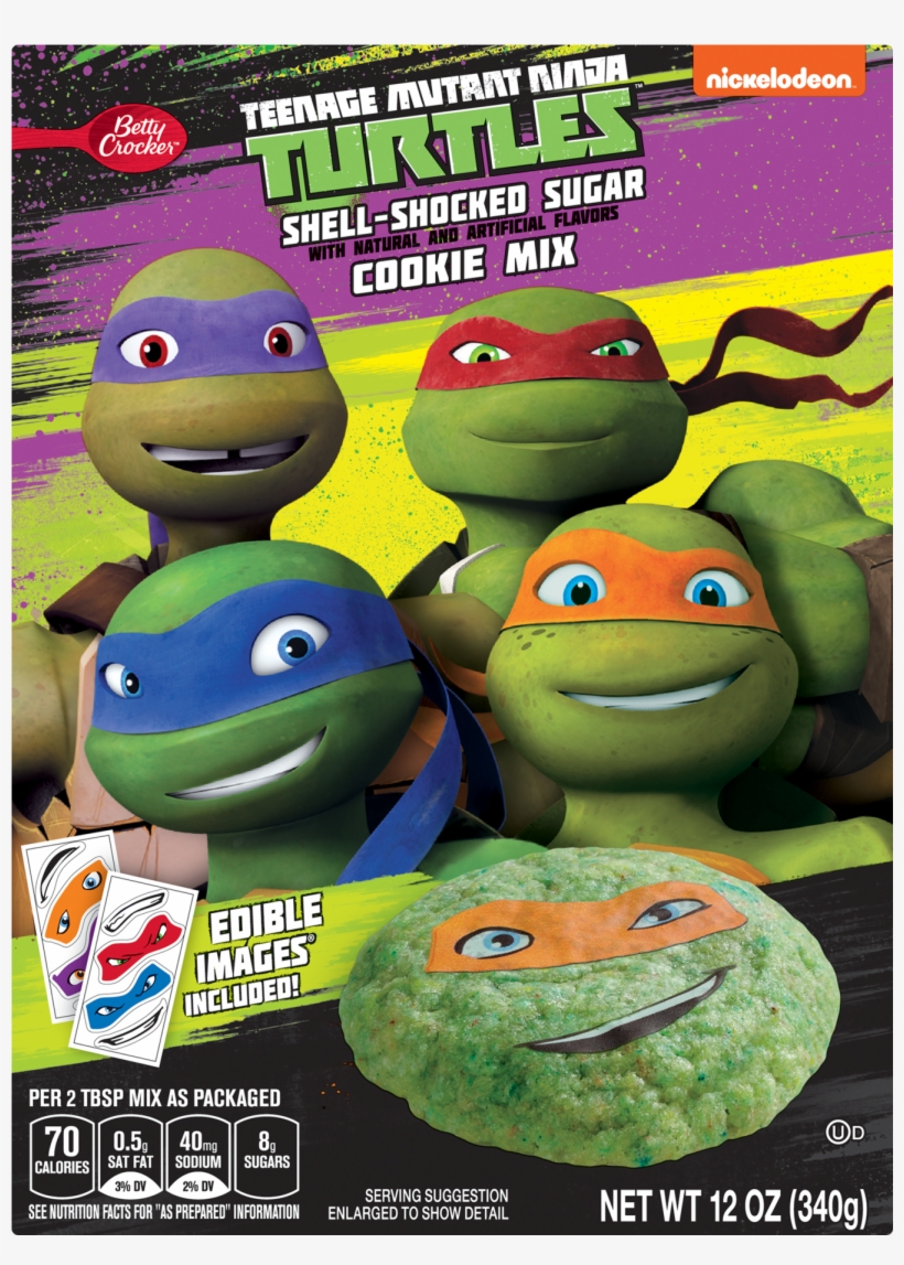 Betty Crocker™ Teenage Mutant Ninja Turtles Shell-shocked - Hello Kitty Cookie Mix, transparent png download