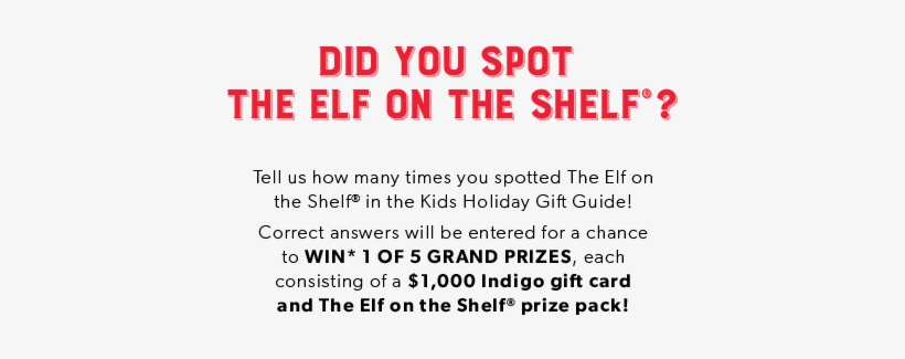 Tell Us How Many Times You Spotted The Elf On The Shelf® - Communication, transparent png download