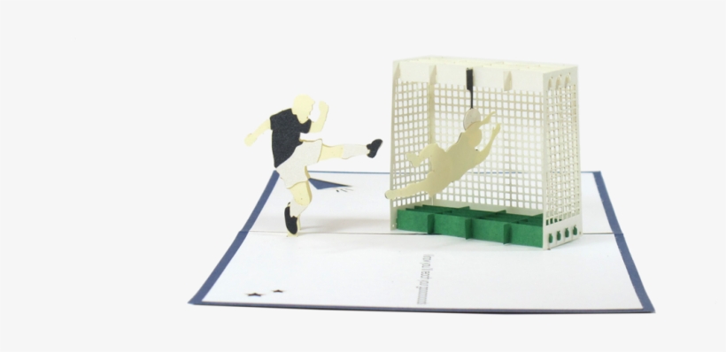 Soccer Goal - Greeting Card, transparent png download
