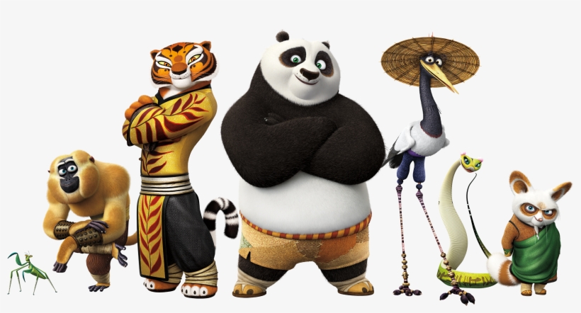 Kung Fu Panda Characters Png, transparent png download