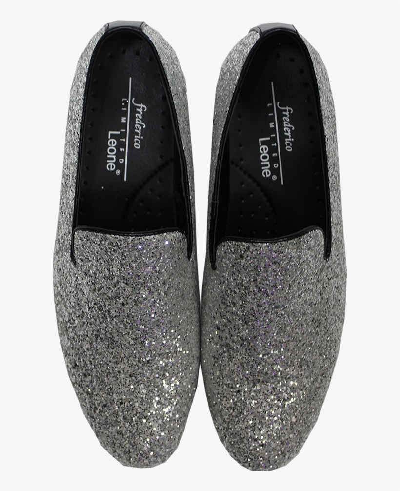 Picture Of Silver Sparkle Shoe - Michael's Formalwear & Bridal, transparent png download