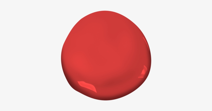Bull's Eye Red - Benjamin Moore Raspberry Truffle, transparent png download