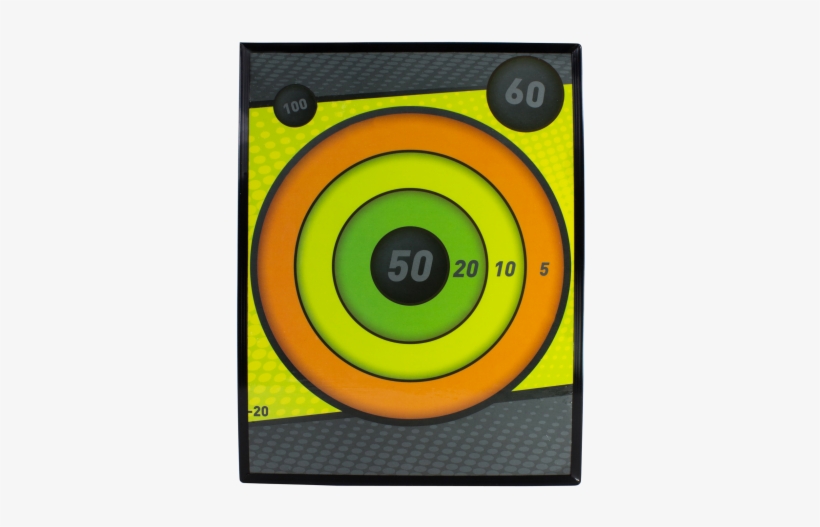 Bullseye Target - Hog Wild Squeeze Popper With Bullseye Sticky Target, transparent png download