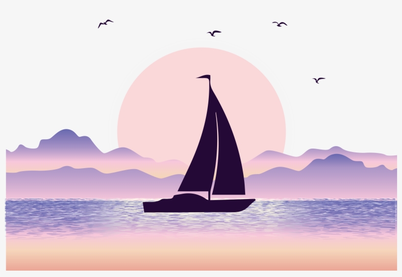 Euclidean Vector Sea Illustration - Clip Art, transparent png download