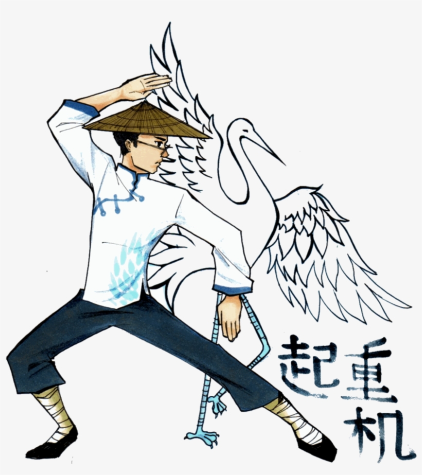 Crane Kung Fu Panda By Glory Day - Kung Fu Panda Human Au, transparent png download