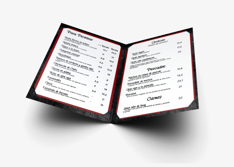 Hacer Un Menu De Restaurante A Mano, transparent png download