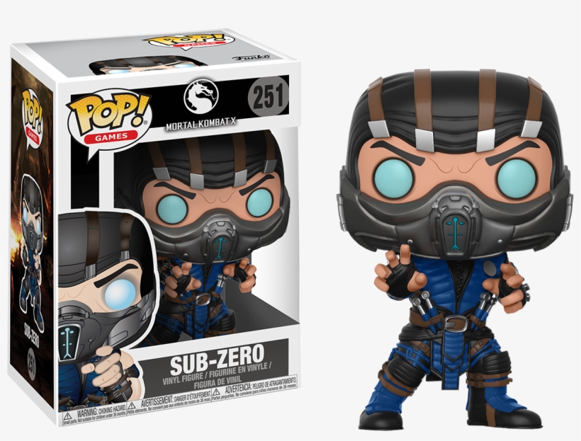 Mortal Kombat Sub Zero Pop, transparent png download