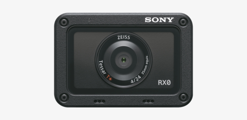 0 Type Sensor Ultra Compact Camera With Waterproof - Sony Rx0 21.0 Mp Waterproof Advanced Compact Digital, transparent png download