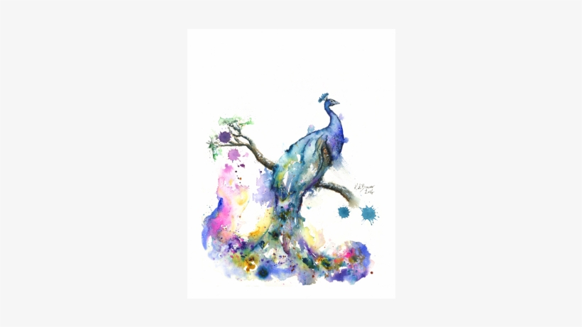 Abstract Peacock, transparent png download