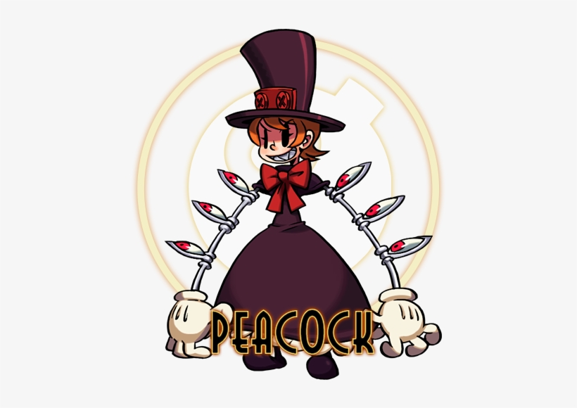 Peacock - Peacock Skullgirls, transparent png download