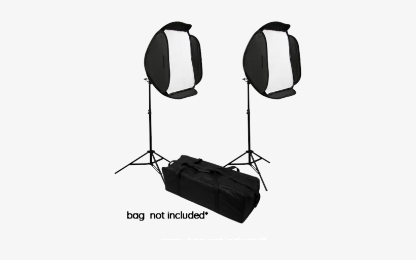Hypop Off Camera Flash Double Soft Box Kit For Speedlites - Messenger Bag, transparent png download