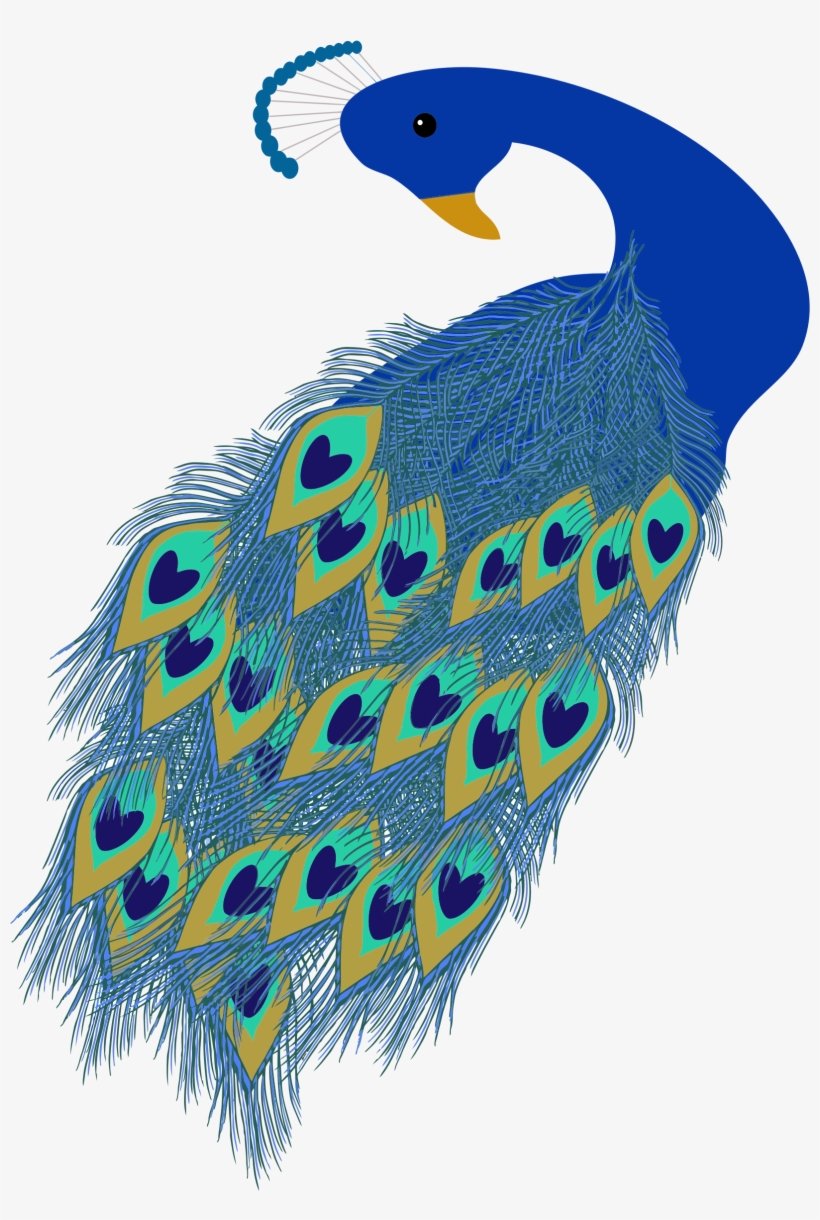 This Free Icons Png Design Of Peacock Illustration, transparent png download