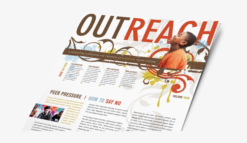Make A Newsletter Design, Create Newsletters - Best Print Newsletter Design, transparent png download