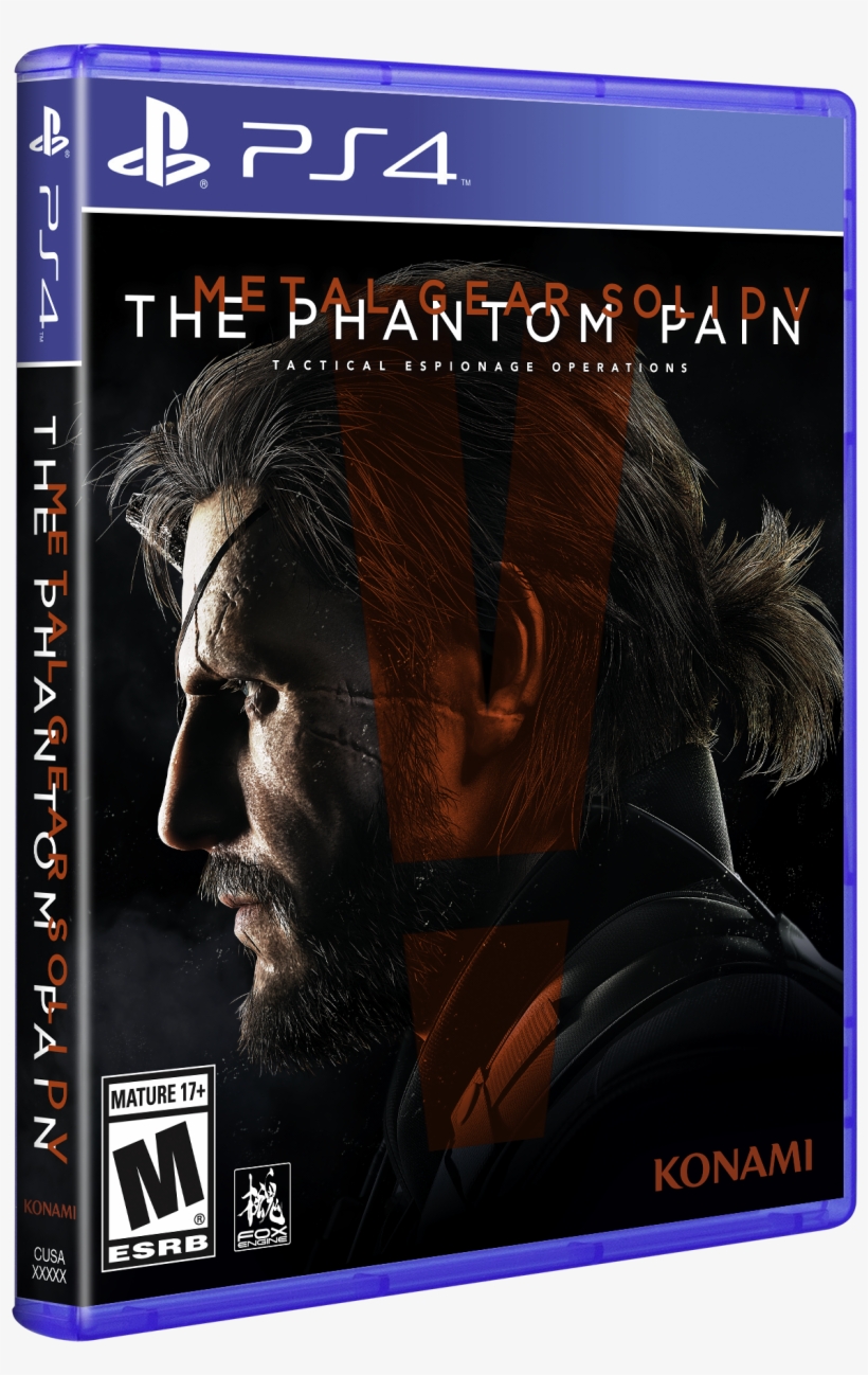 Metal Gear Solid V - Konami Metal Gear Solid V: The Phantom Pain - Playstation, transparent png download