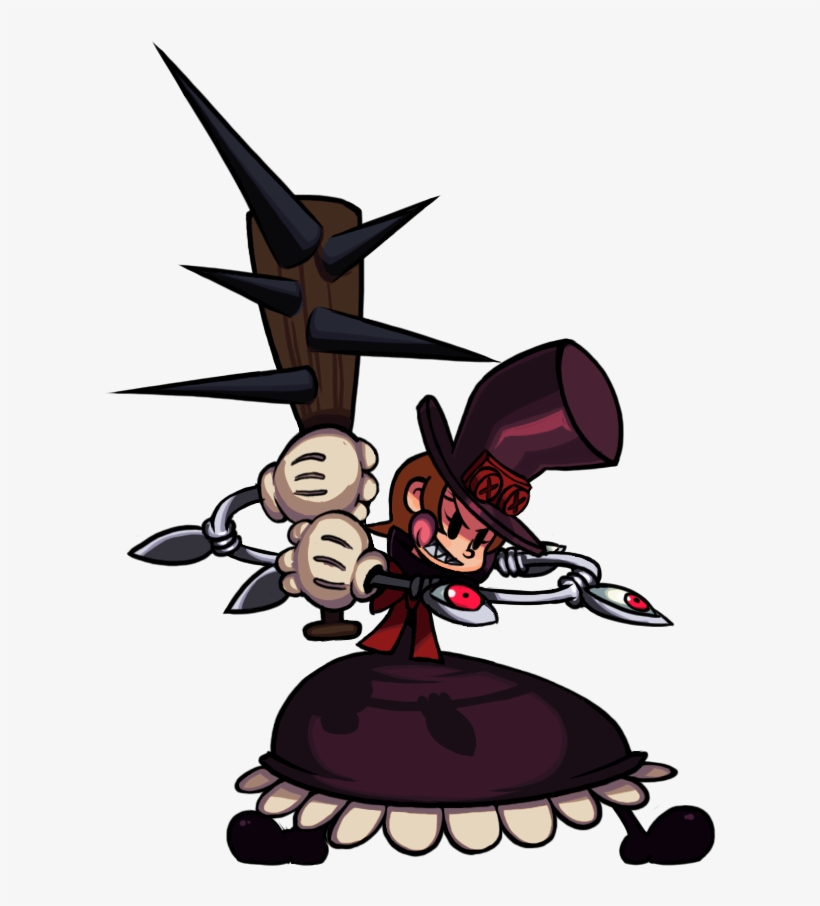 Pea Outtake - Skullgirls Peacock Argus Agony, transparent png download