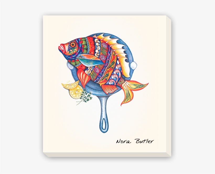 Giclee On Canvas - Thirstystone Fish Fry Occasions Trivet, transparent png download