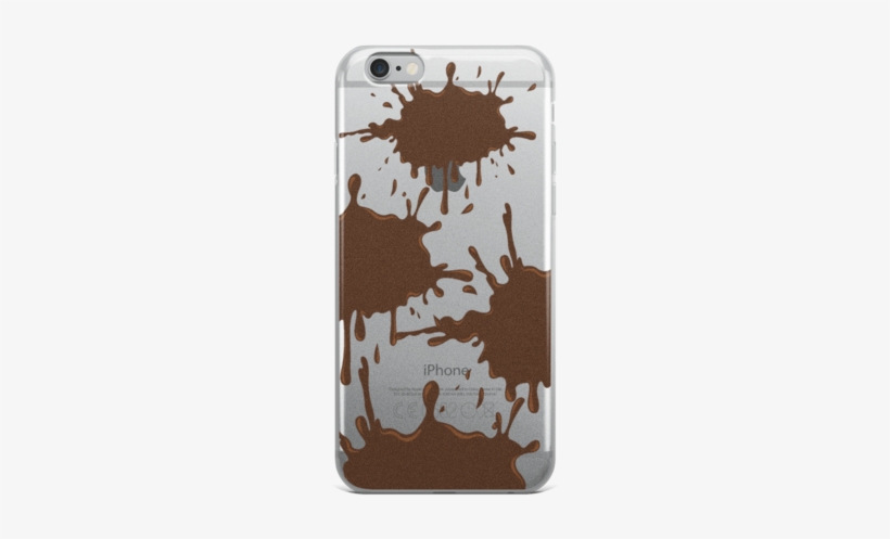 Dirt Splatter Iphone Case - Worthy Poetry: First Mud, transparent png download