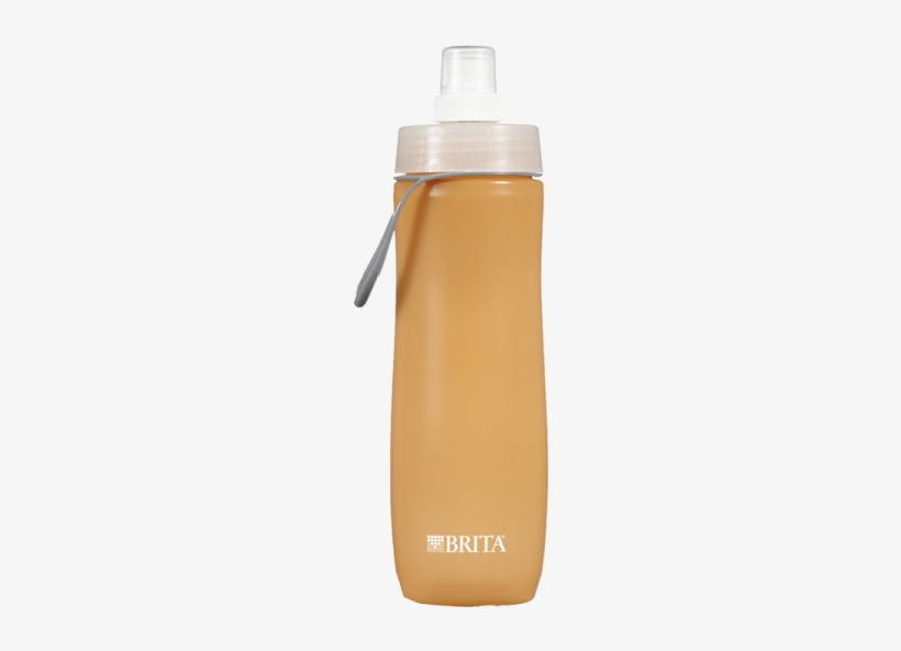 Bottle Orange - Brita 20 Ounce Sport Water Bottle With 1 Filter Bpa, transparent png download