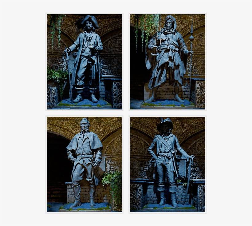 Uncharted 4 - Uncharted 4 Pirate Statues, transparent png download