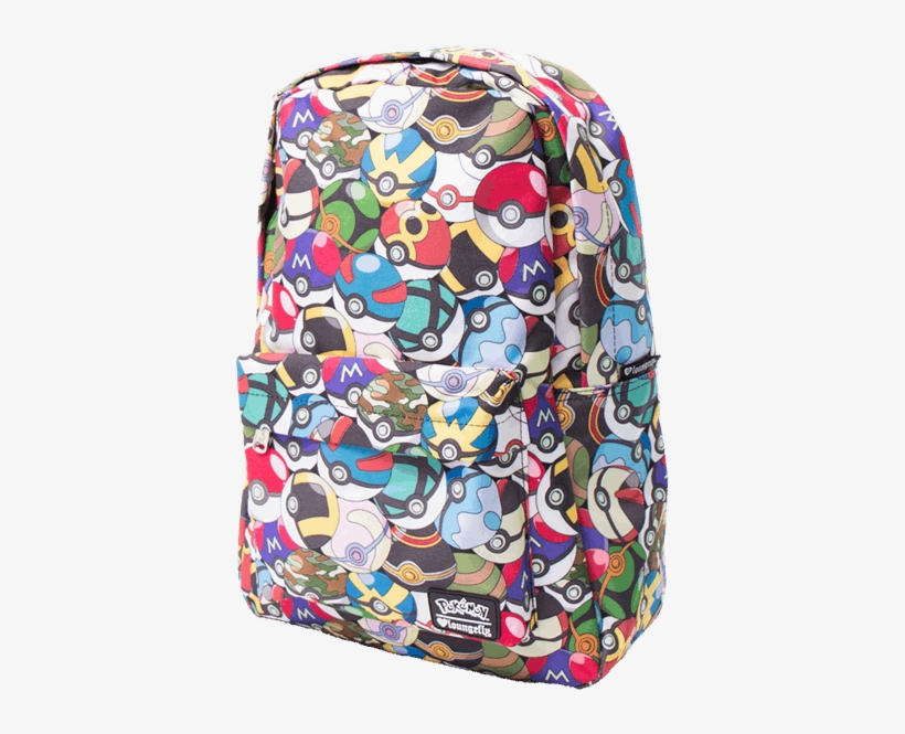 1 Of - Pokemon Multi Pokeball Backpack, transparent png download
