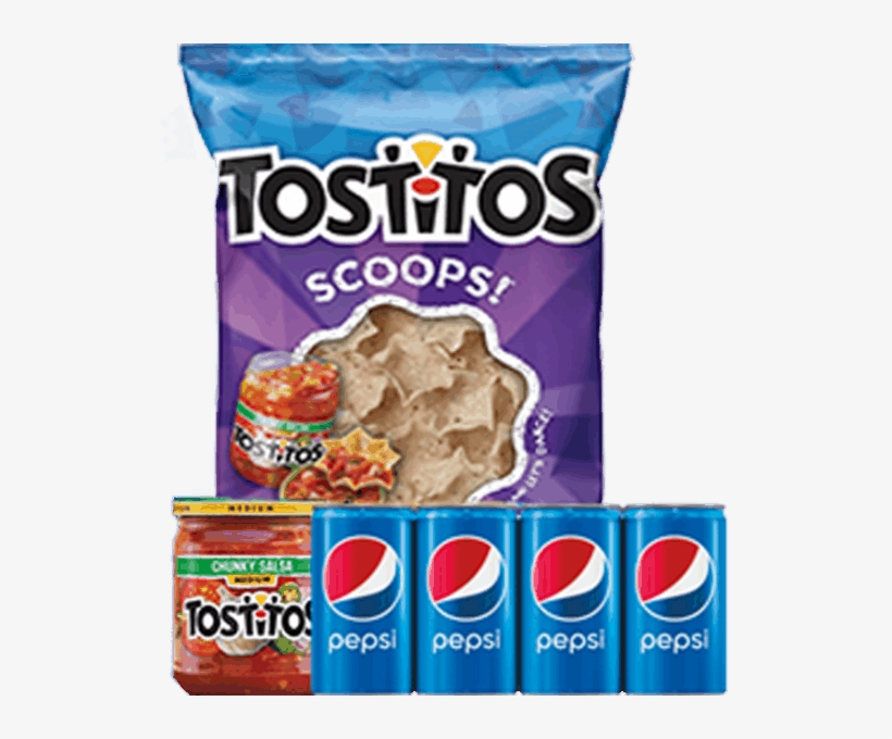 00 For Tostitos® Chips, Tostitos® Dip & Pepsi® Combo - Tostitos Scoops, transparent png download