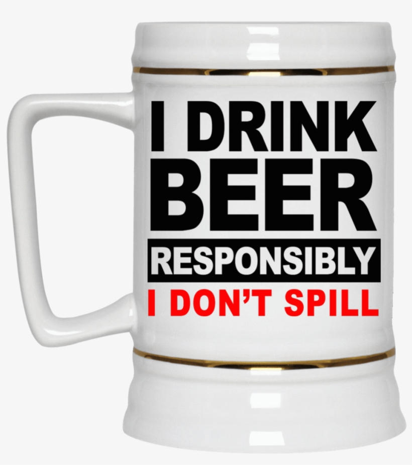 I Don't Spill Stein Glass - Grumpy Old Army Vet, transparent png download