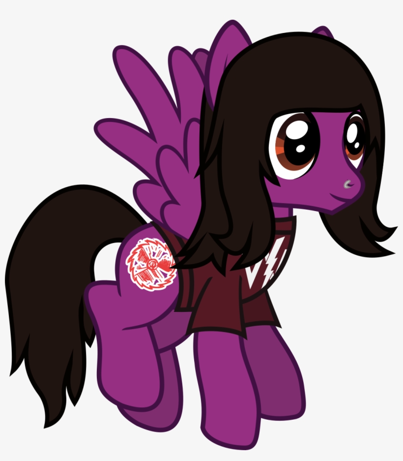 Clothes, Derpibooru Exclusive, Flying, Hair Over One - Cartoon, transparent png download