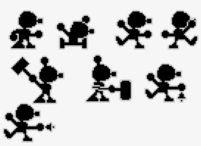 Game And Watch - Pixel Art, transparent png download
