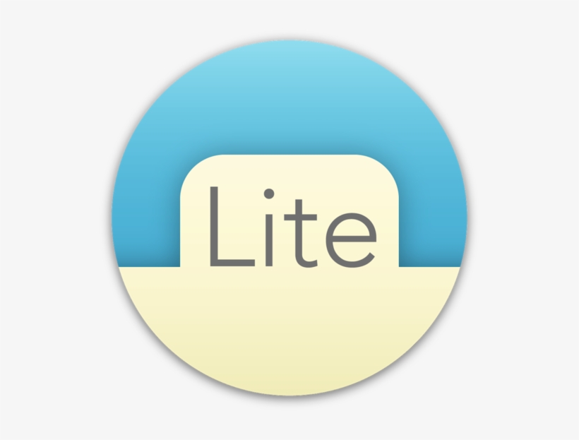 Tab Notes Lite On The Mac App Store - Circle, transparent png download