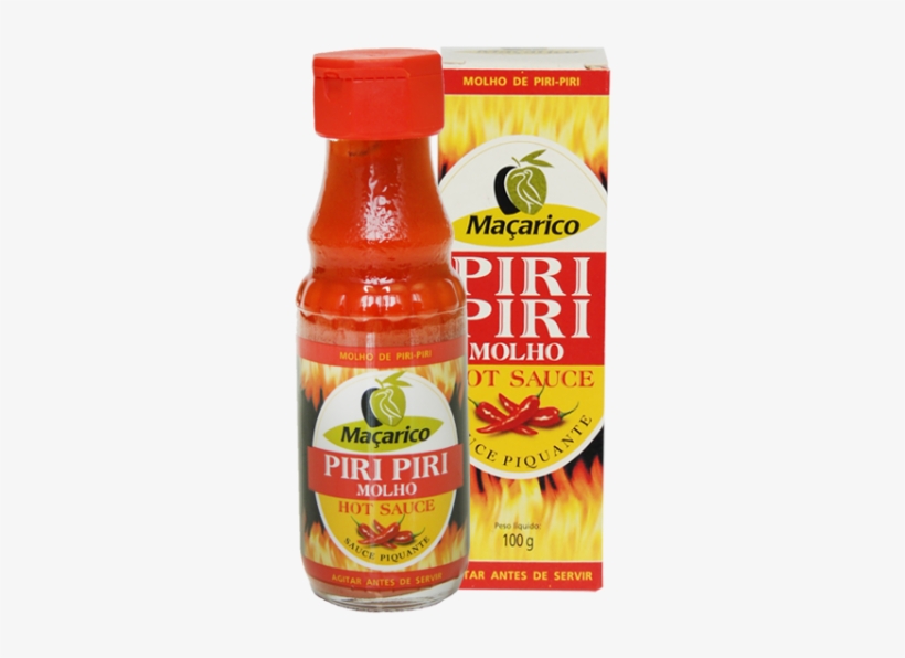 Macarico Piri Piri Molho Hot Sauce 100g/3.5oz (single, transparent png download