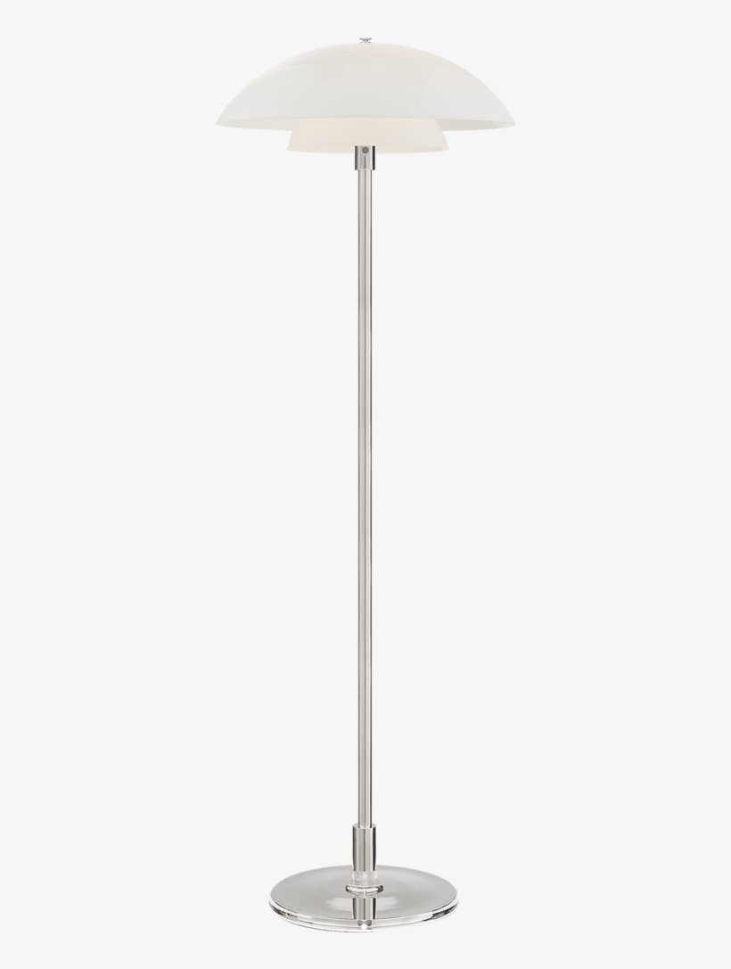 Whitman Floor Lamp - Brushed Nickel Toilet Paper Stand, transparent png download
