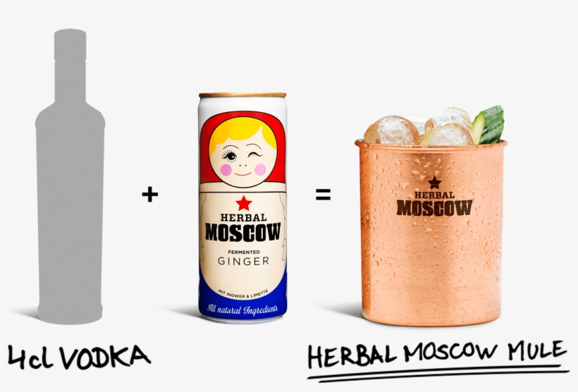 Herbal Moscow Ginger 0,25l, transparent png download